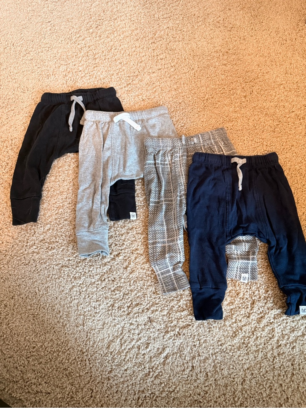 HonestBaby Organic Cotton Harem Pants